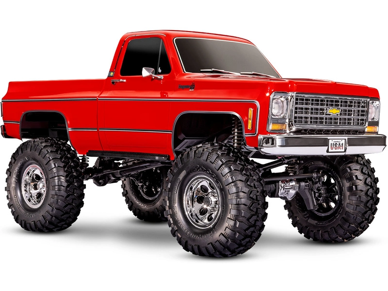 RC auto Traxxas TRX-4 Chevrolet K10 1979 TQi 1:10 RTR, červené