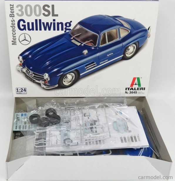Italeri Mercedes benz 300sl Gullwing Ali Di Gabbiano 1954 1:24 /