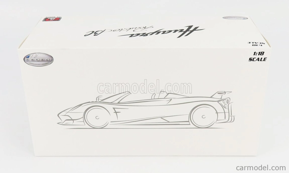 LCD model Pagani Huayra Bc Roadster N 20 2017 1:18 Orange Black