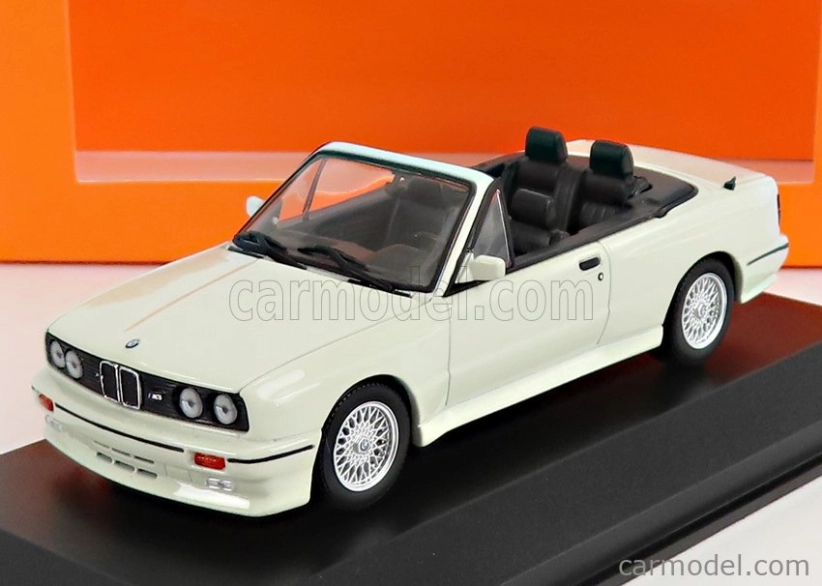 Minichamps BMW radu 3 M3 (e30) Cabriolet 1988 1:43 Biela