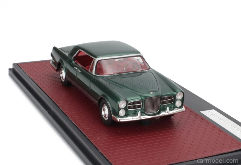 Matrix scale models Facel vega Excellence Ex2 1962 1:43 Zelená Se Stříbrnou