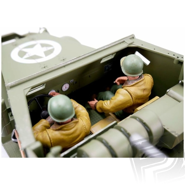 RC M16 Polopásové kolesové vozidlo 1/16