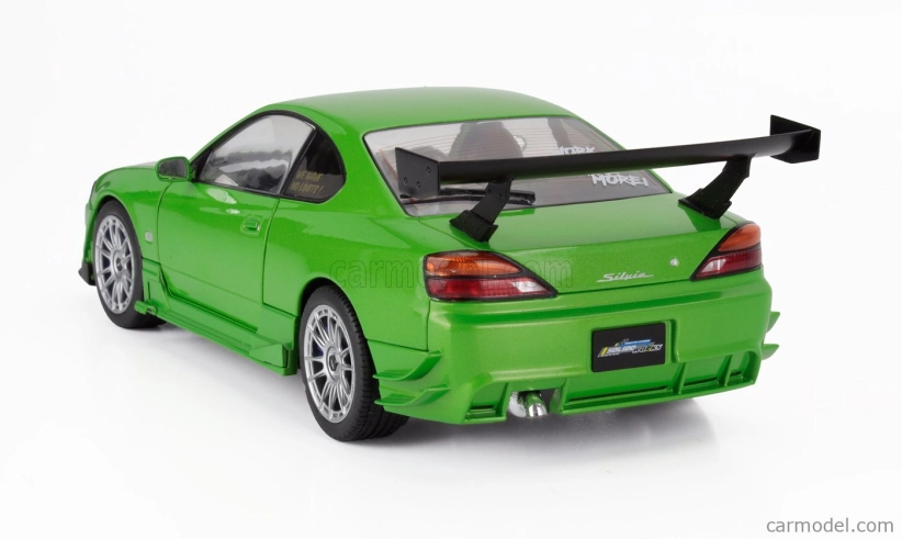 Solido Nissan Silvia (s15) Coupe Spec-r Aero 1999 1:18 Green Met