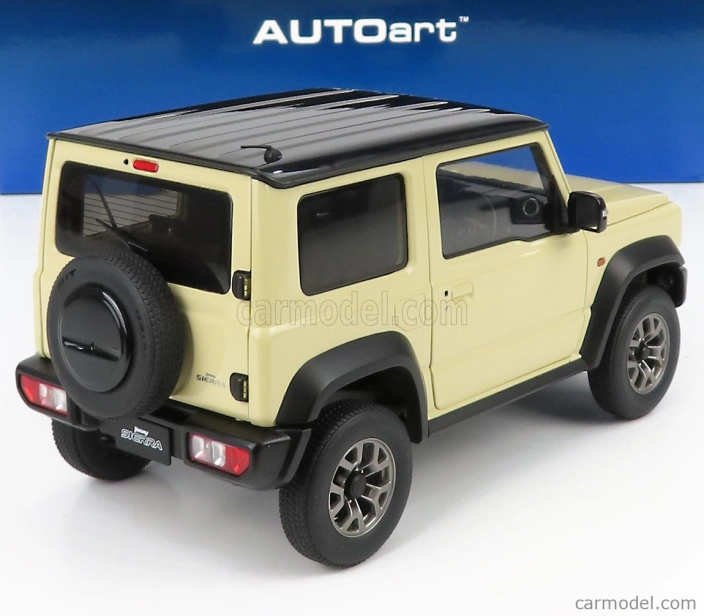 Autoart Suzuki Jimny Sierra Jb74 2018 1:18 Chiffon Ivory