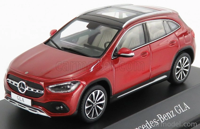 Spark model Mercedes Benz Gla-class (h247) 2020 1:43 Designo Patagonia Bright Met Red