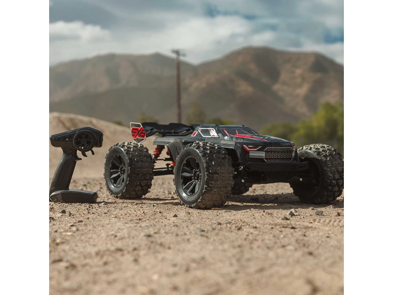 RC auto Arrma Kraton 6S BLX V6 1:8 4WD Extreme Bash RTR, čierne