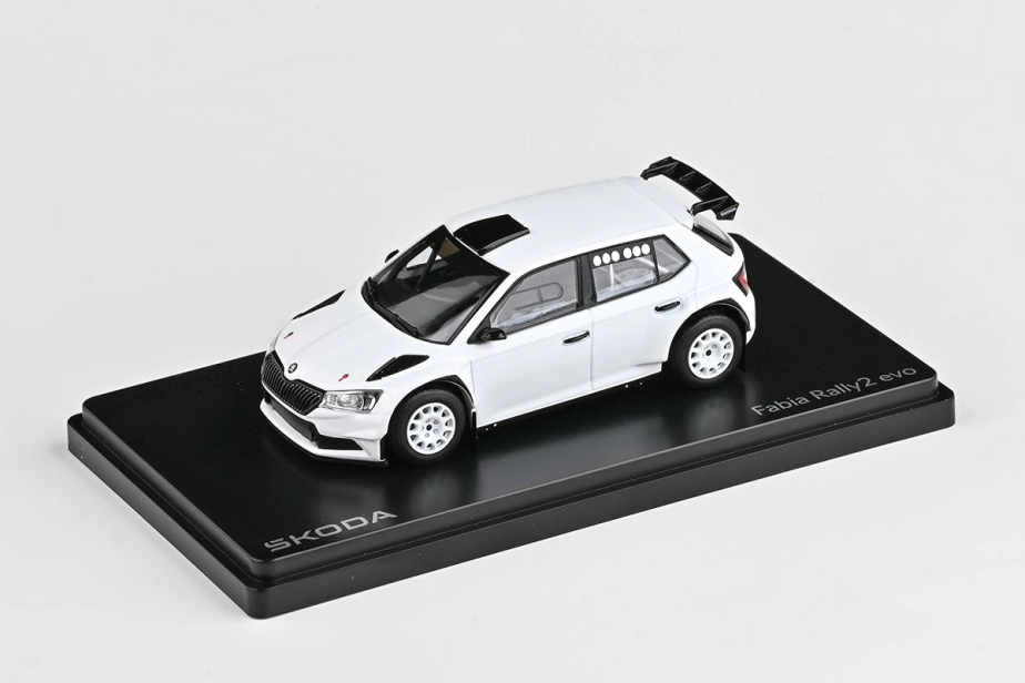 Abrex Škoda Fabia III FL Rally2 Evo (2019) 1:43 - Biela