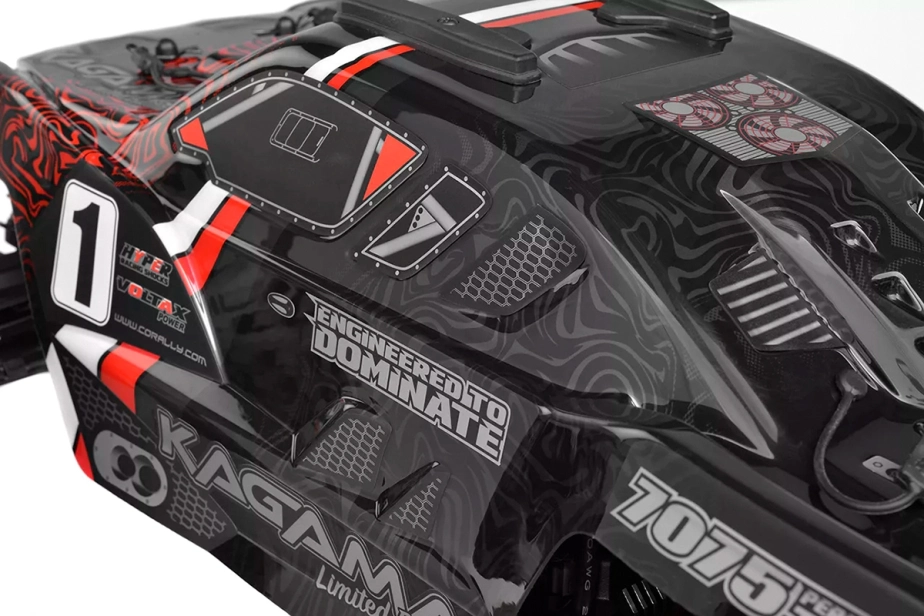RC auto KAGAMA XP 6S - Limited Edition - RTR - Brushless Power 6S, červená