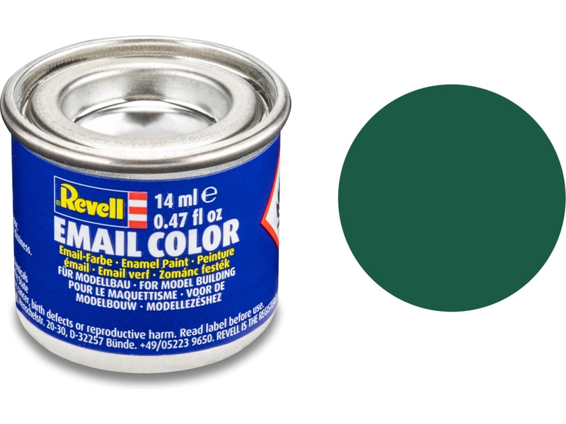 Revell emailová farba #39 matná tmavozelená 14 ml