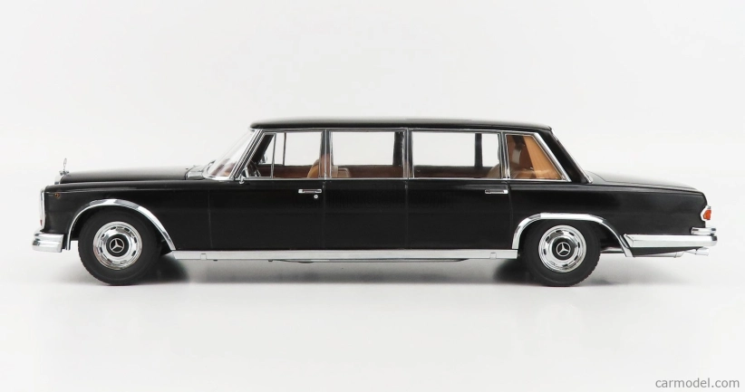 Mercedes benz triedy S 600 Lwb Pullman (w100) 1964 1:18 čierny