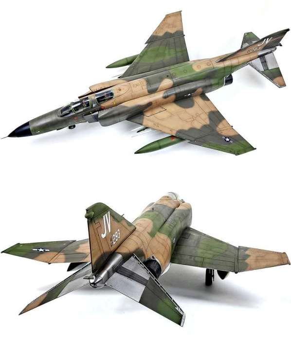 Academy McDonell F-4E USAF Vietnam War (1:32)
