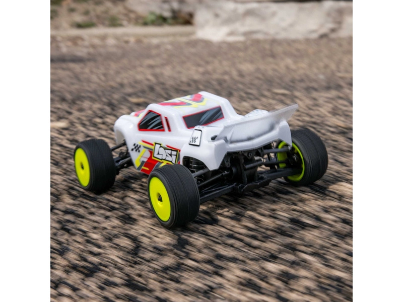 BAZAR – RC auto Losi Micro-T 1:28 RTR, biele