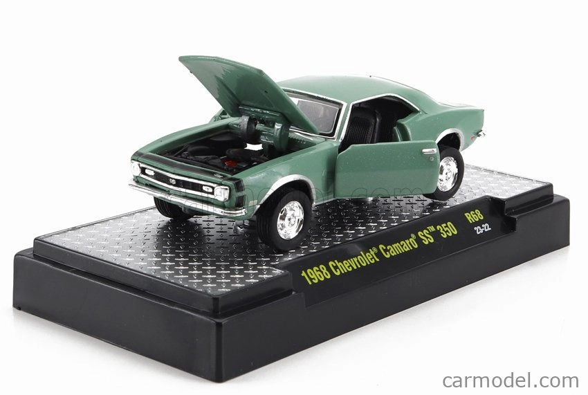 M2-machines Chevrolet Camaro Ss 350 Coupe 1968 1:64 Zelená