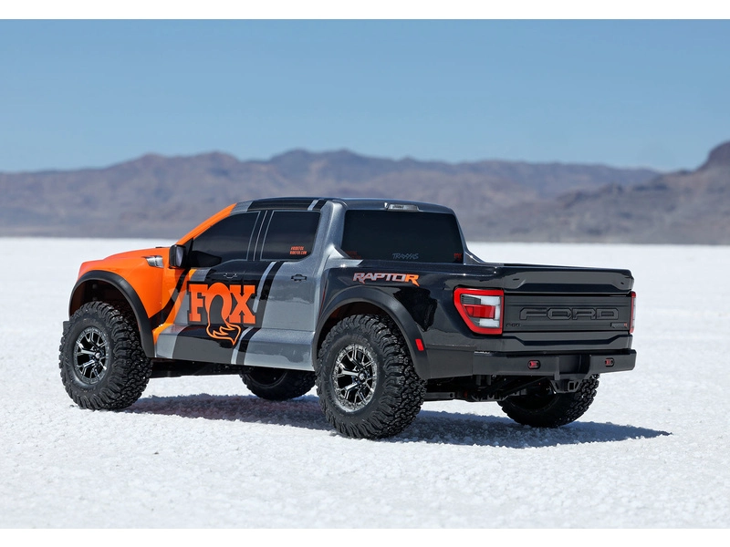 RC auto Traxxas Ford Raptor R 4X4 1:8 Ultimate RTR Fox2