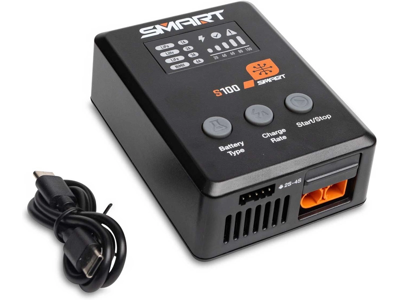 Spektrum Smart Powerstage G2 Car 2S 810mAh IC2, nabíjačka S100, 65W napájanie