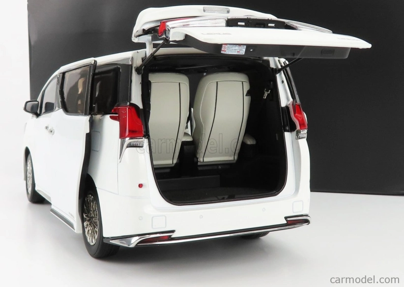 Kyosho Lexus Lm300h Minivan 2020 1:18 Bílá Perla