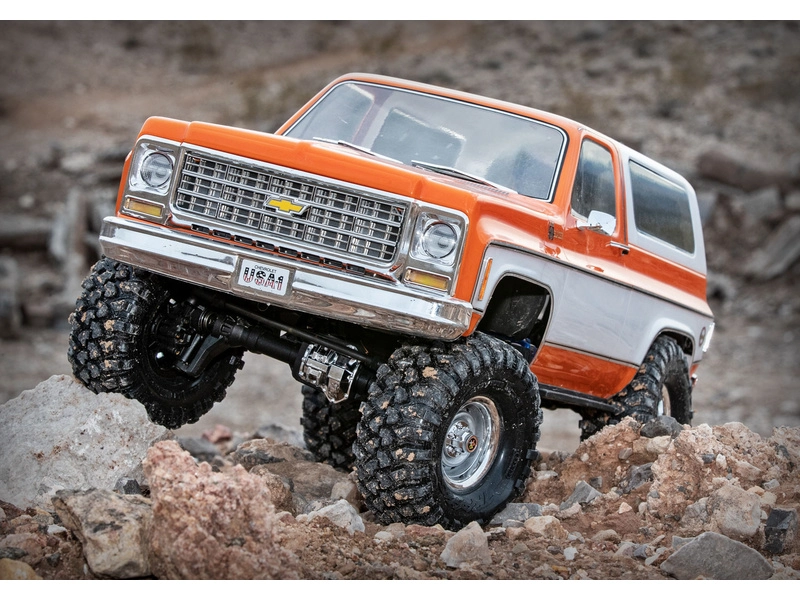 RC auto Traxxas TRX-4 Chevrolet K5 Blazer 1979 1:10 RTR, červená