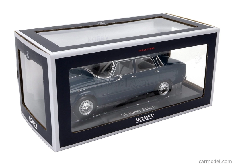 Norev Alfa romeo Giulia Ti 1964 1:18 Modrý benzín