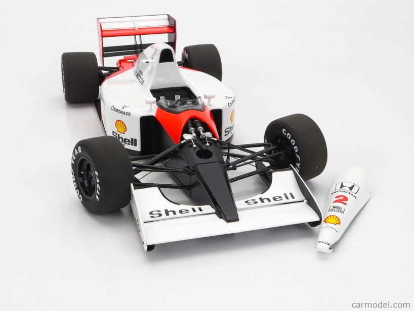 Autoart Mclaren F1 Mp4/6 Honda N 2 Japan Gp 1991 Gerard Berger 1:18 Biela červená