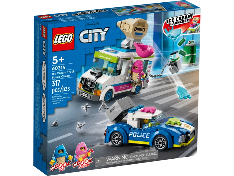 LEGO City - Policajná naháňačka so zmrzlinárskym autom | RCprofi.sk