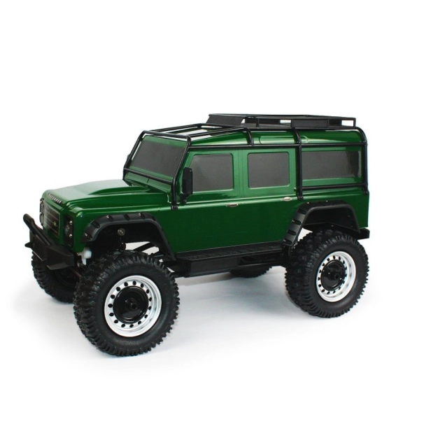 RC auto Siva Land Rover Defender, zelená