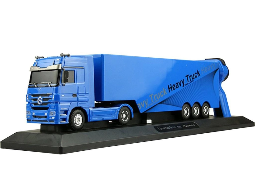 RC kamión Mercedes-Benz Actros, modrá