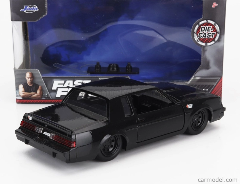Jada Buick Dom's Grand National 1987 - Fast & Furious Ii (2003) 1:32 čierna