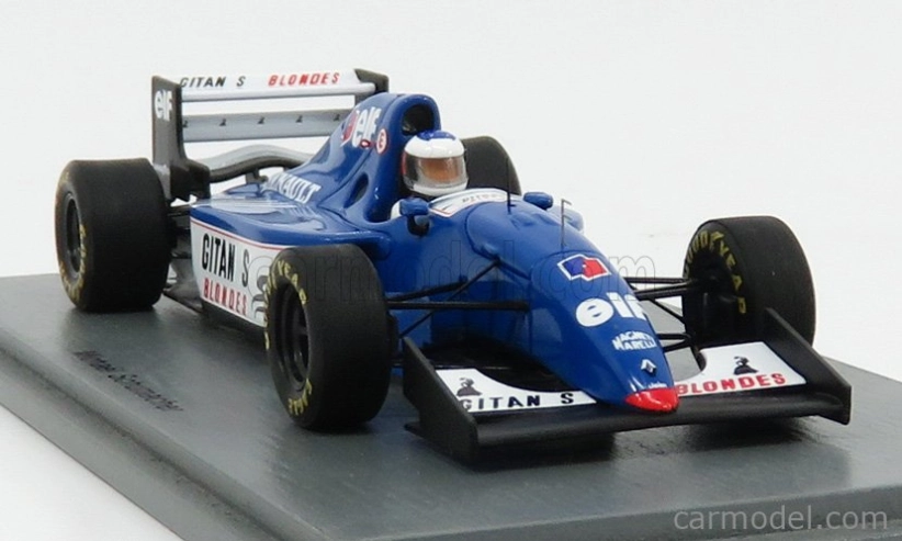 Spark-model Ligier F1 Js39b Test Estoril 1994 M.schumacher 1:43 Modrá Bílá