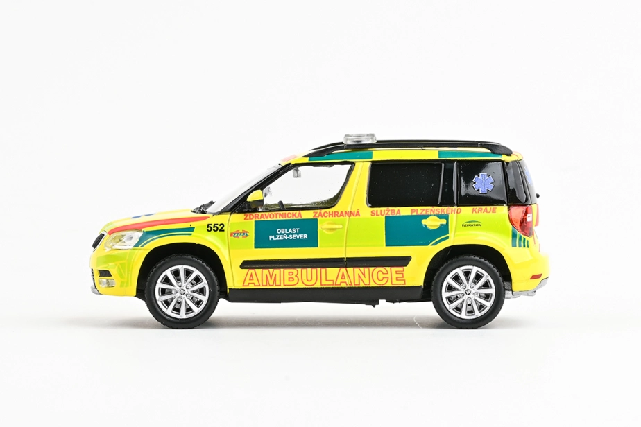 Abrex Škoda Yeti FL (2013) 1:43 - ZZS Plzeňského Kraje 552