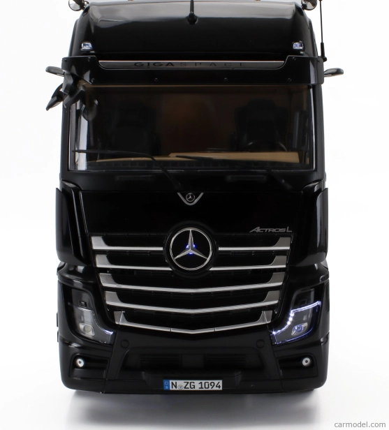 Nzg Mercedes benz Actros L 1863 Gigaspace 4x2 Tractor Truck 2-assi 2023 1:18 Black