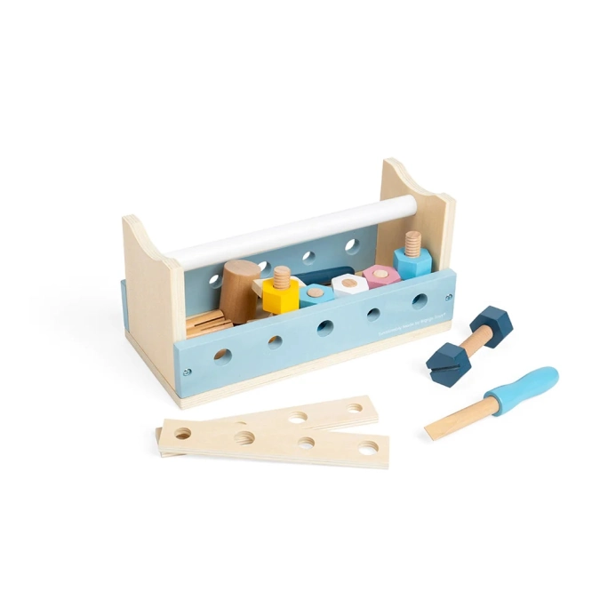 Bigjigs Toys Box na náradie 2v1