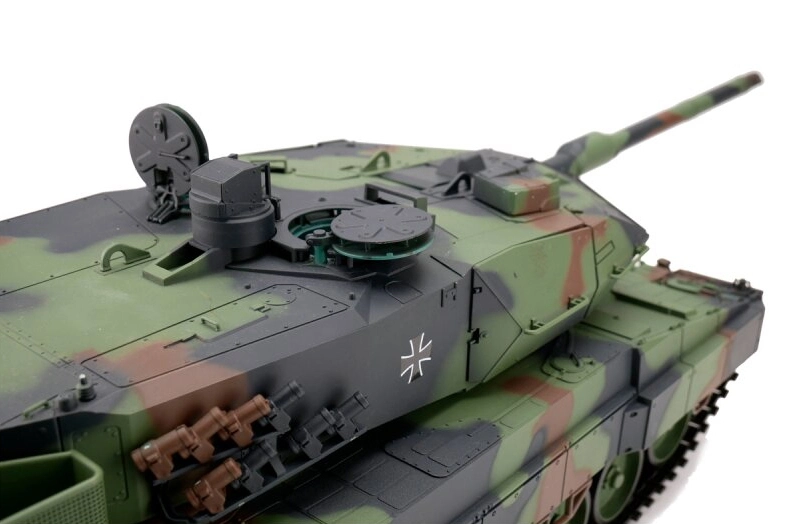 TORRO tank 1/16 RC LEOPARD 2A6 kamufláž - BB +IR (kovové pásy)
