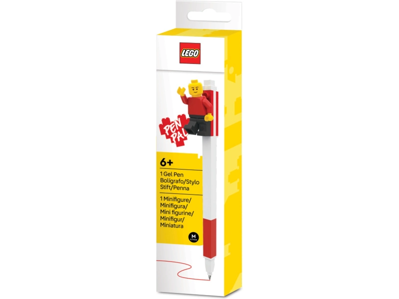 LEGO gelové pero s minifigurkou modré