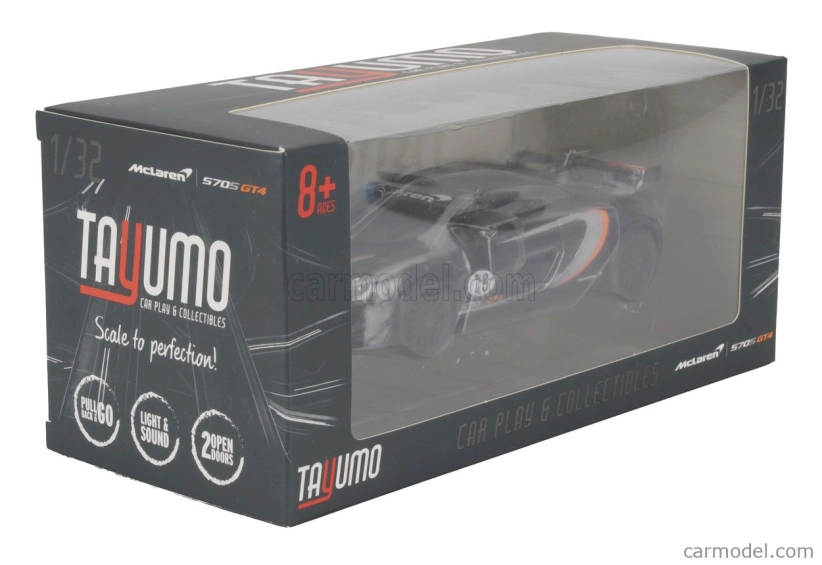 Tayumo Mclaren 570s Gt4 N 619 Racing 2016 1:32 Black
