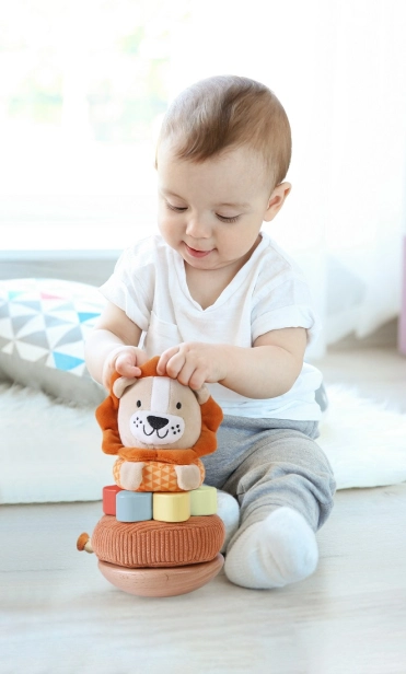 2Kids Toys Nasadzovanie krúžkov Lionie