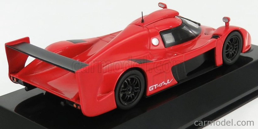 Edicola Toyota Gt-one 1998 - Con Vetrina - S vitrínou 1:43 červená čierna