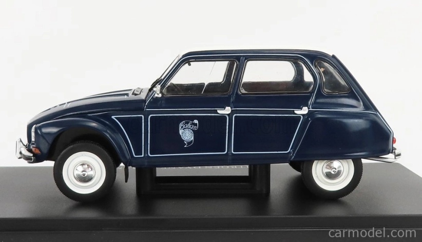 Edicola Citroen Dyane Caban 1977 1:24 modrá biela