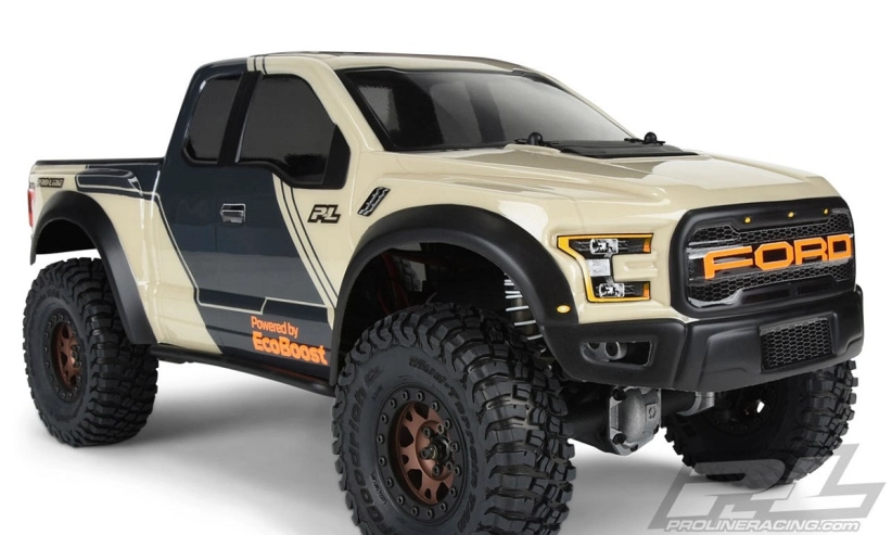 2017 Ford F-150 Raptor čirá karoserie pro 12.3 (313mm) podvozky
