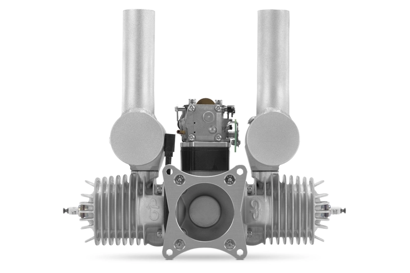 Motor GP 123 cc V2 vrátane tlmiča a príslušenstva