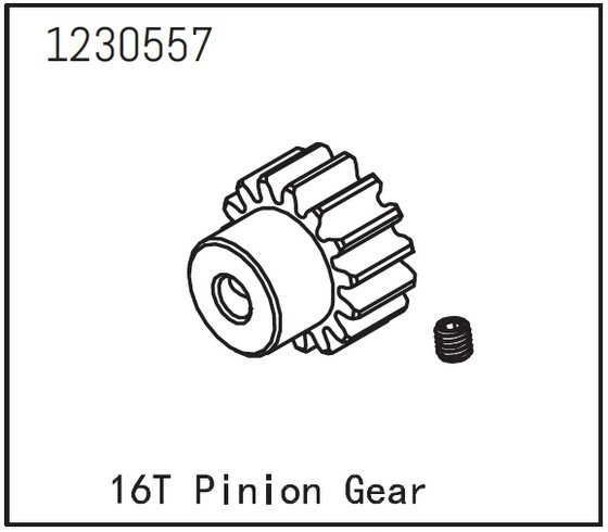 Pinion Gear 16T
