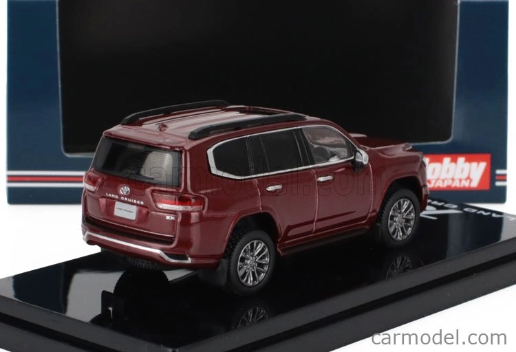 Zapaľovanie modelu Toyota Land Cruiser (ja300w) Zx 2023 1:64 Red Mica Met