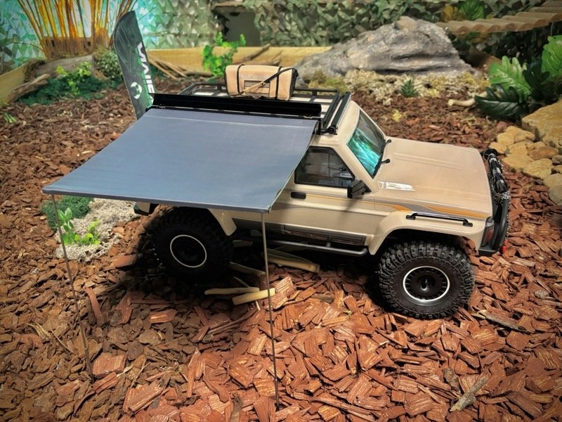 Boční markýza pro expediční modely 1:10