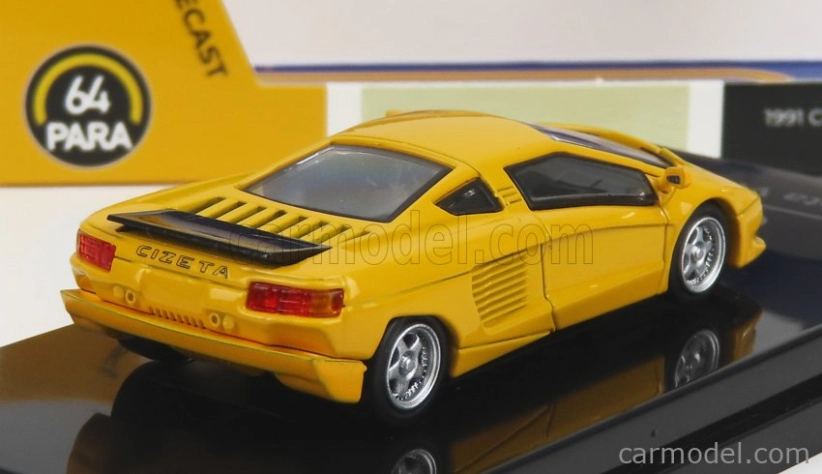 Paragon-models Cizeta V16t Lhd 1991 1:64 Fly Yellow