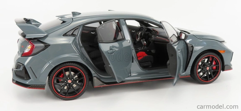 Lcd-model Honda Civic Type-r (fk8) 2020 1:18 Grey