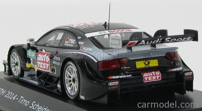 Spark-model Audi A5 Rs5 Team Audi Sport Phoenix N 2 Season Dtm 2014 Timo Scheider 1:43 Černá Šedá