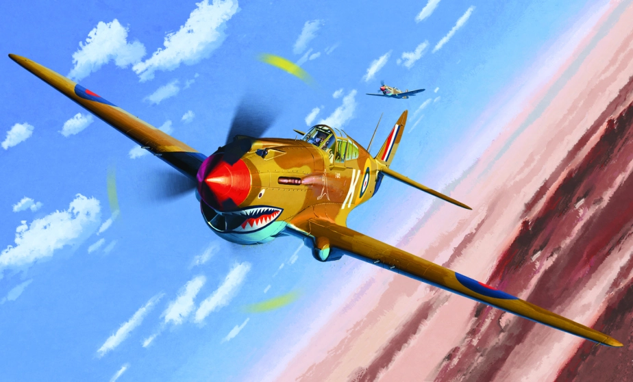 Academy Curtiss P-40 Tomahawk IIB Ace of African Front LE (1:48)