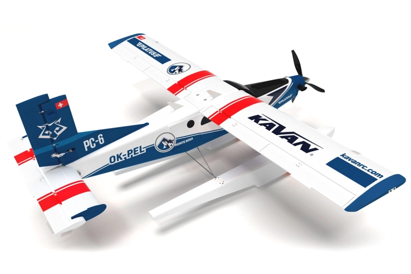 KAVAN Pilatus PC-6 Porter 1500 mm ARF – modrá