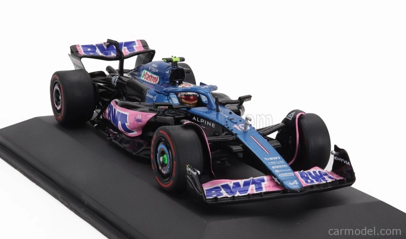 Solido Alpine F1 A523 Team Bwt Alpine N 10 3rd Dutch Gp 2023 Pierre Gasly 1:43 Modrá Ružová