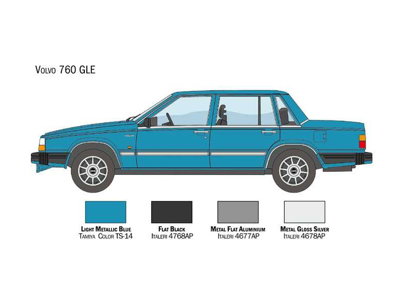 Italeri Volvo 760 GLE (1:24)