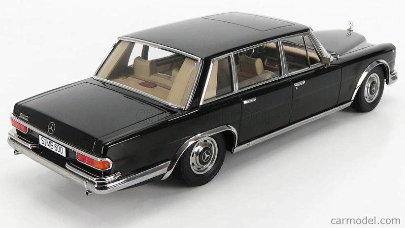 Mercedes Benz S-class 600 Pullman (w100) 1963 1:18 čierny